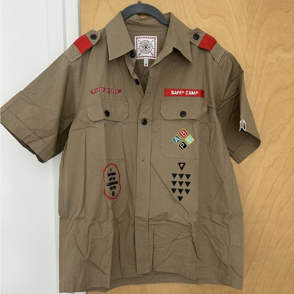 A BATHING APE BAPE BOYSCOUT RELAXED FIT